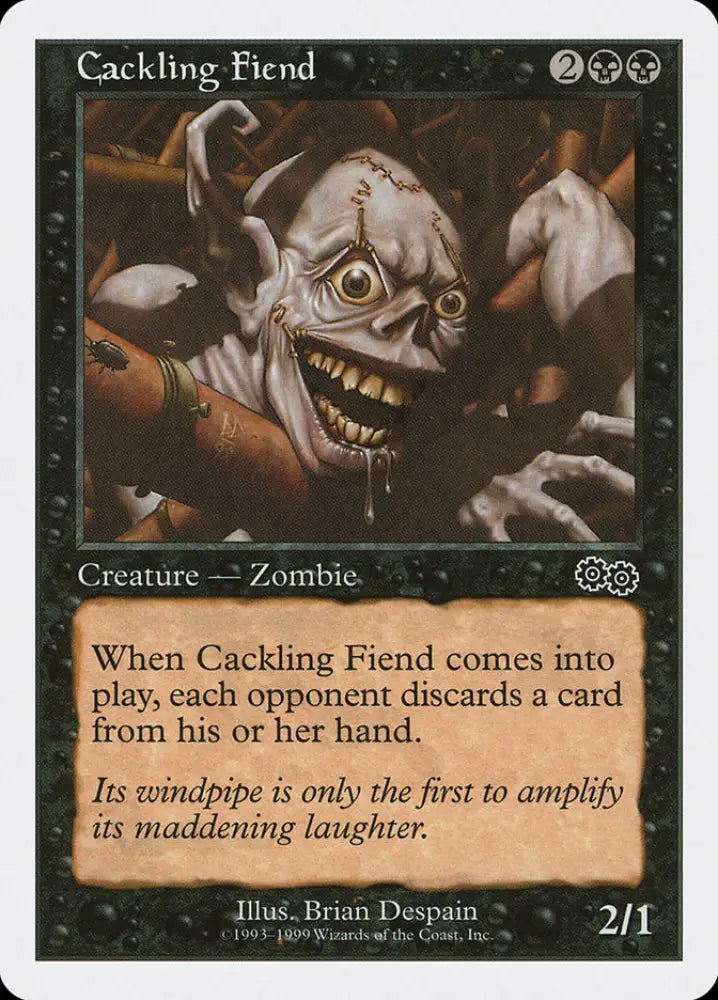 Cackling Fiend [Battle Royale] - MTG Single