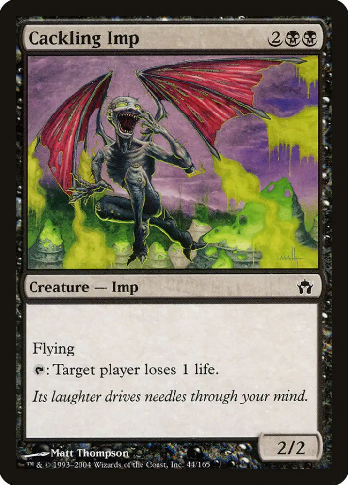 Cackling Imp [Fifth Dawn] - MTG Single