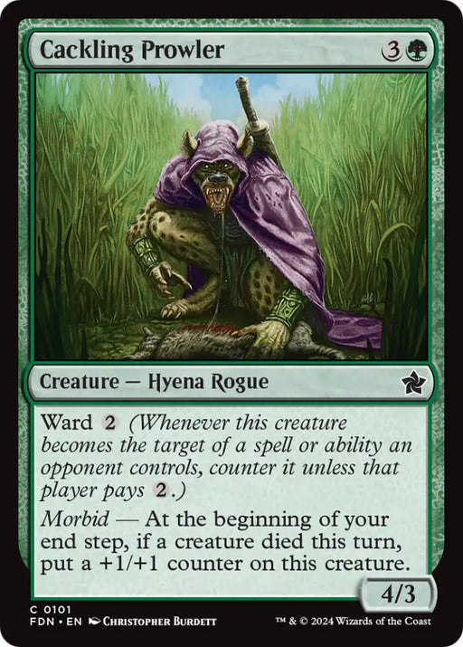 Cackling Prowler [Foundations] - MTG Single