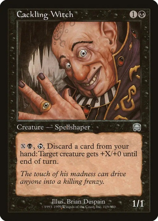 Cackling Witch [Mercadian Masques] - MTG Single