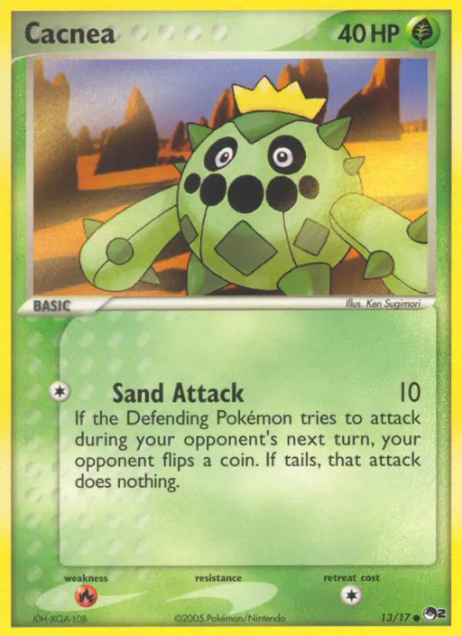 Cacnea (13/17) [POP Series 2] - Pokemon Single