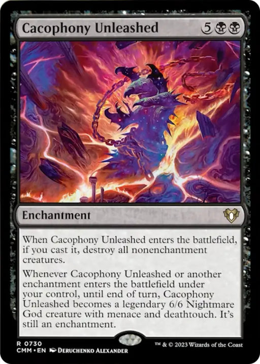 Cacophony Unleashed [Commander Masters] - MTG Single