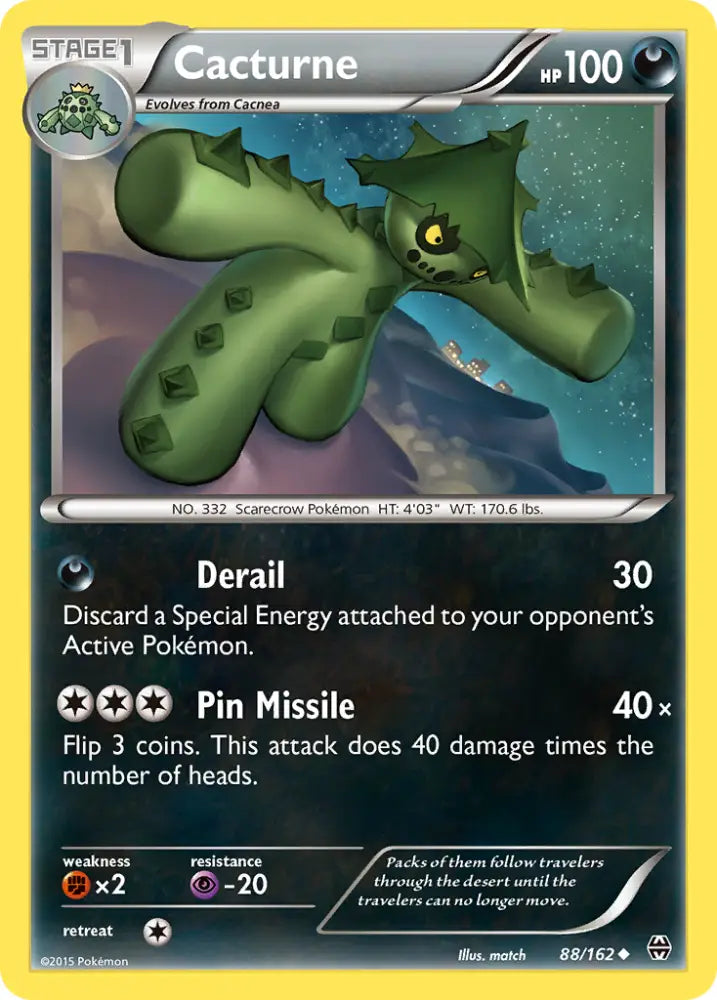 Cacturne (88/162) [XY: BREAKthrough] - Pokemon Single
