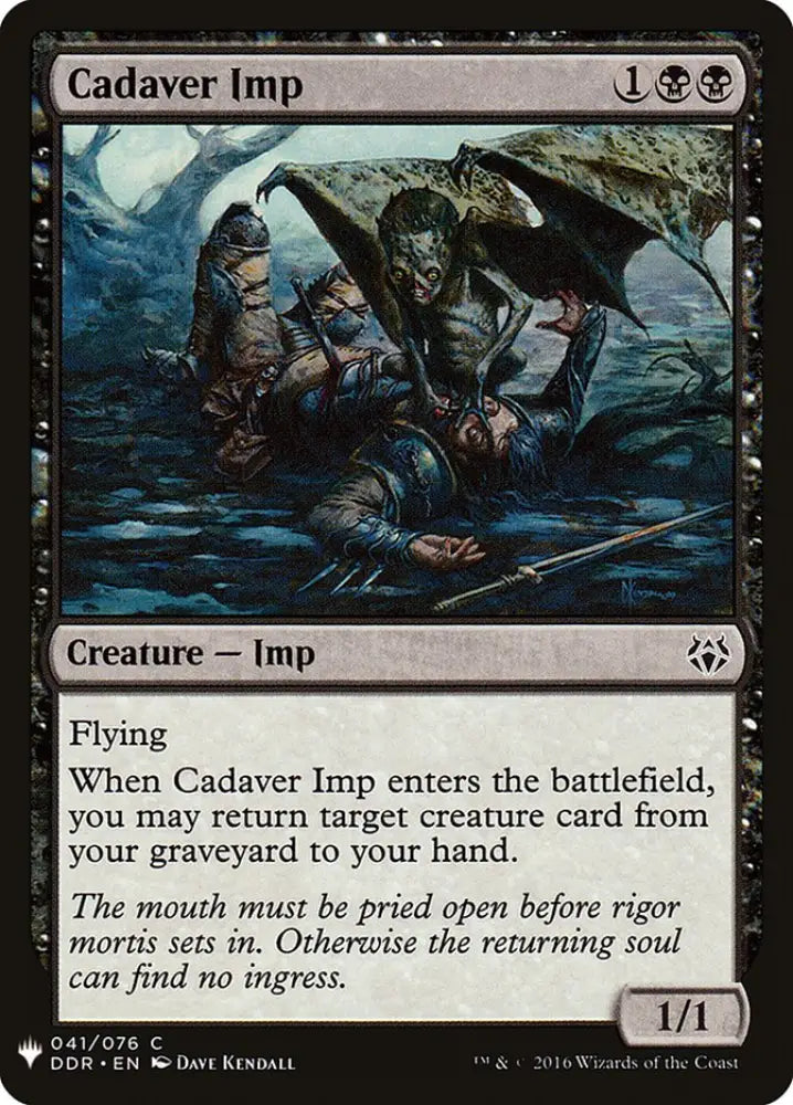 Cadaver Imp [Mystery Booster] - MTG Single