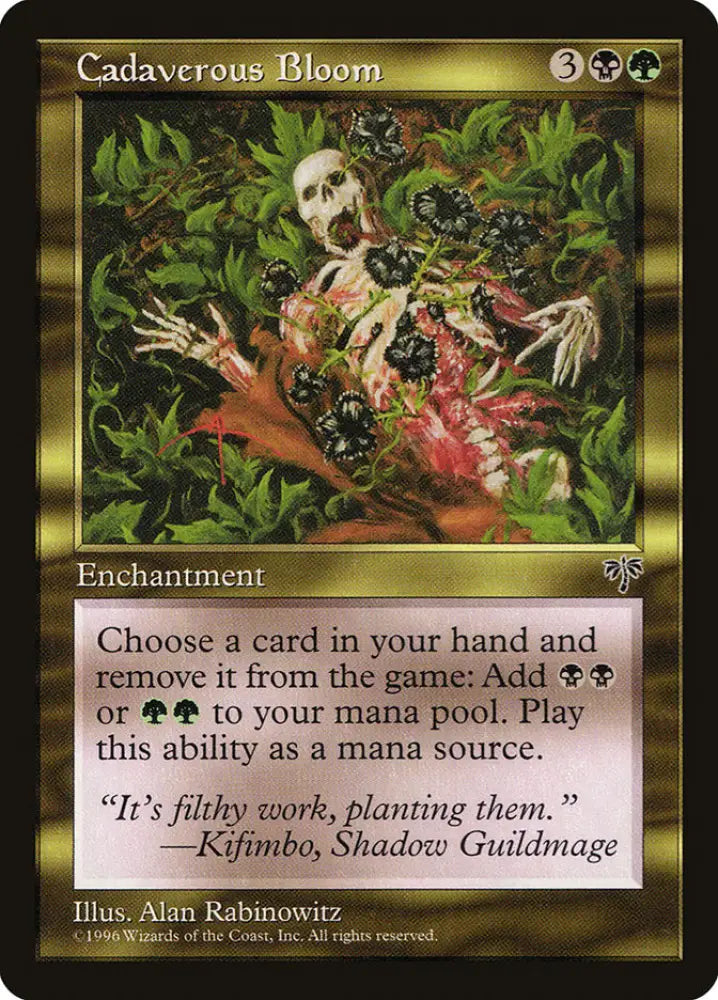 Cadaverous Bloom [Mirage] - MTG Single