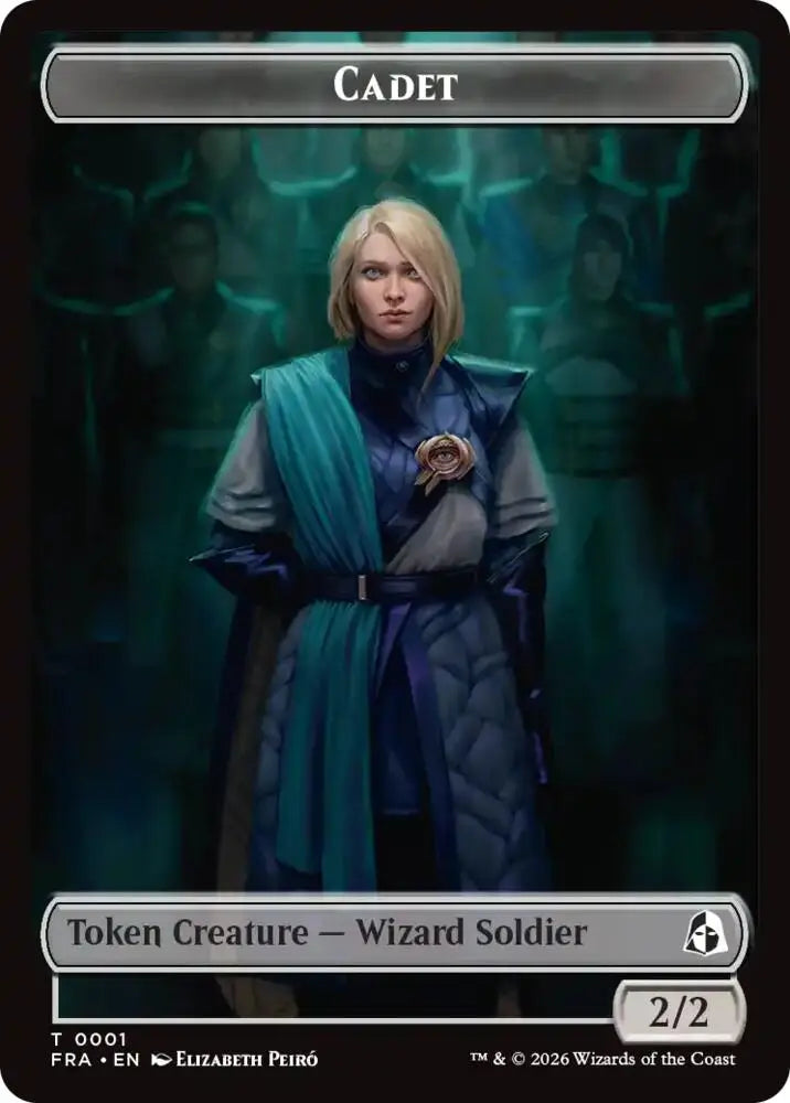 Cadet // Beast Double-Sided Token (1 // 8) [Reality Fracture]