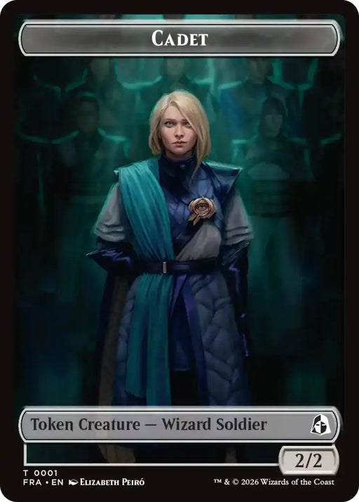 Cadet // Beast Double-Sided Token (1 // 8) [Reality Fracture]