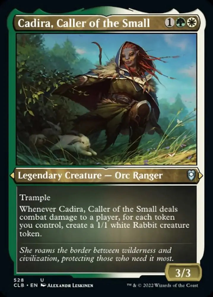 Cadira Caller of the Small (Foil Etched) [Commander Legends: Battle for Baldur’s Gate] - MTG Single