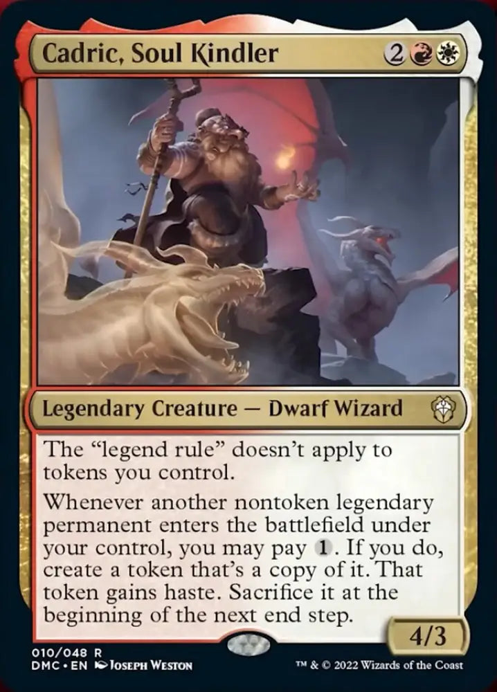 Cadric Soul Kindler [Dominaria United Commander] - MTG Single