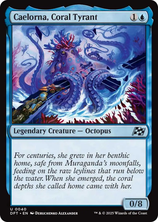 Caelorna Coral Tyrant [Aetherdrift] - MTG Single