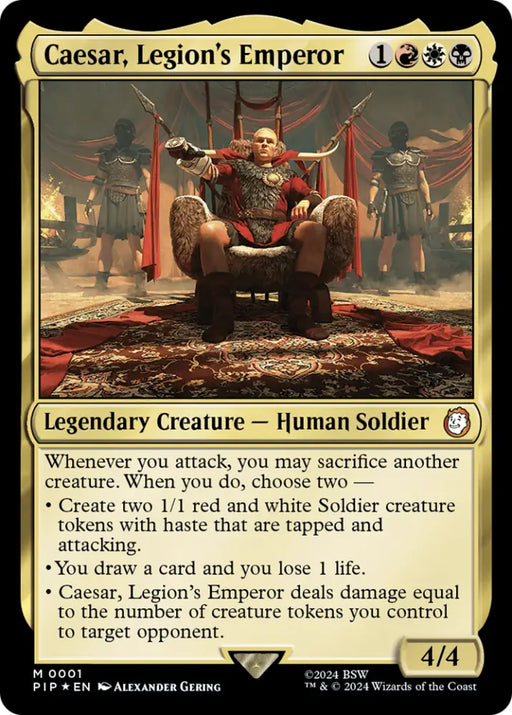 Caesar Legion’s Emperor [Fallout] - MTG Single