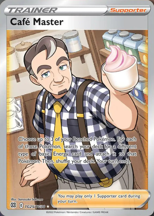 Cafe Master (TG25/TG30) [Sword & Shield: Brilliant Stars] - Pokemon Single