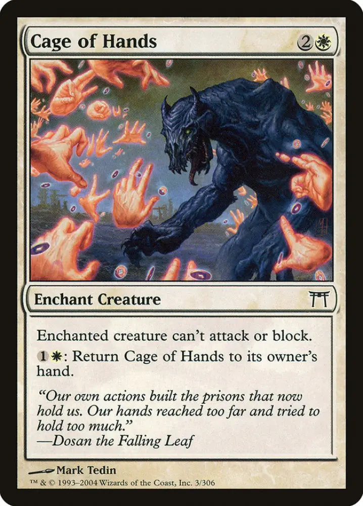 Cage of Hands [Champions of Kamigawa] - MTG Single