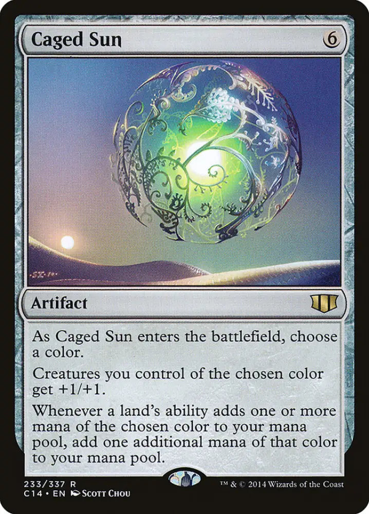 Caged Sun [Commander 2014] - MTG Single