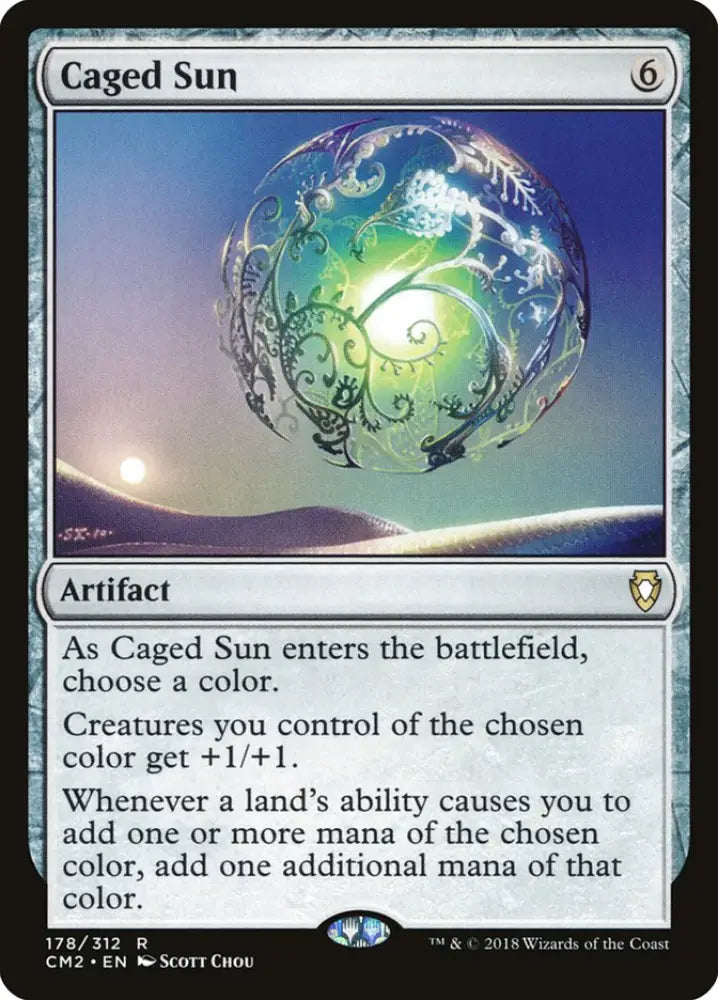 Caged Sun [Commander Anthology Volume II] - MTG Single