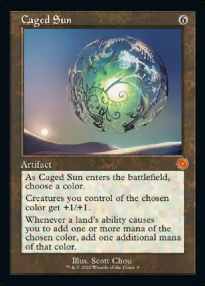 Caged Sun (Retro) [The Brothers’ War Retro Artifacts] - MTG Single