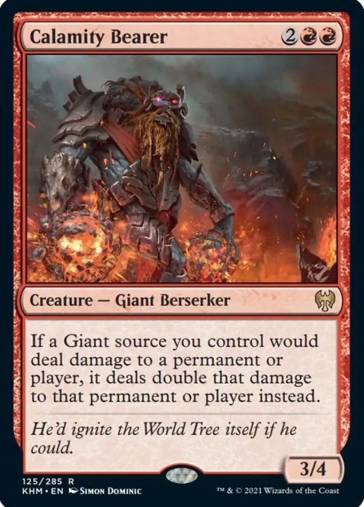 Calamity Bearer [Kaldheim] - MTG Single