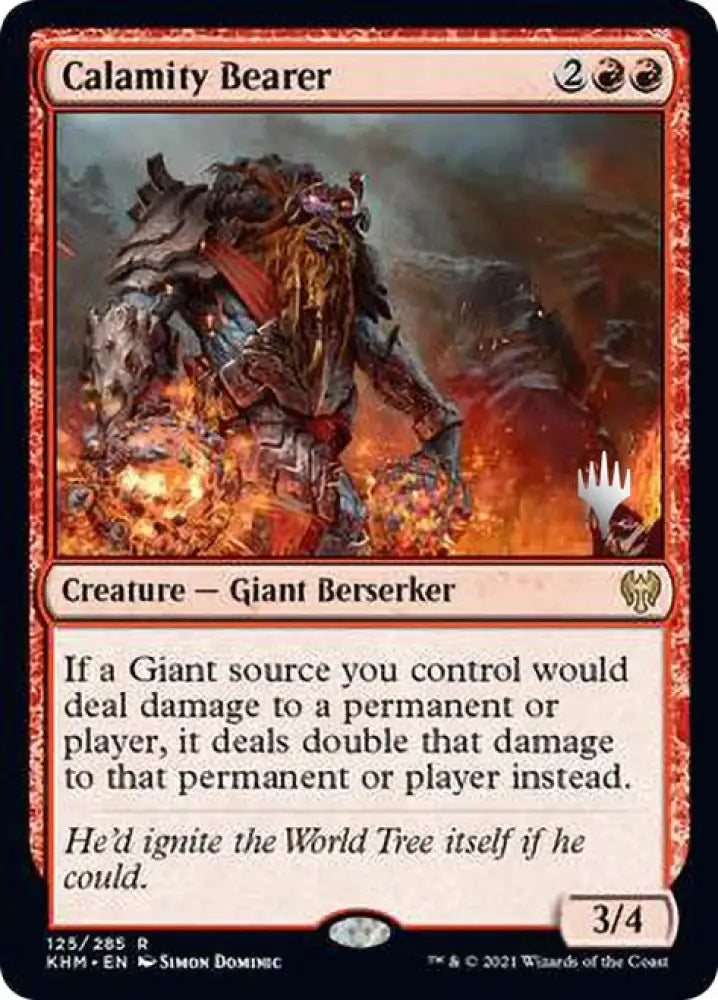 Calamity Bearer (Promo Pack) [Kaldheim Promos] - MTG Single