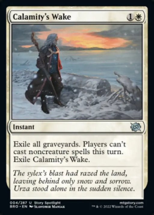 Calamity’s Wake [The Brothers’ War] - MTG Single