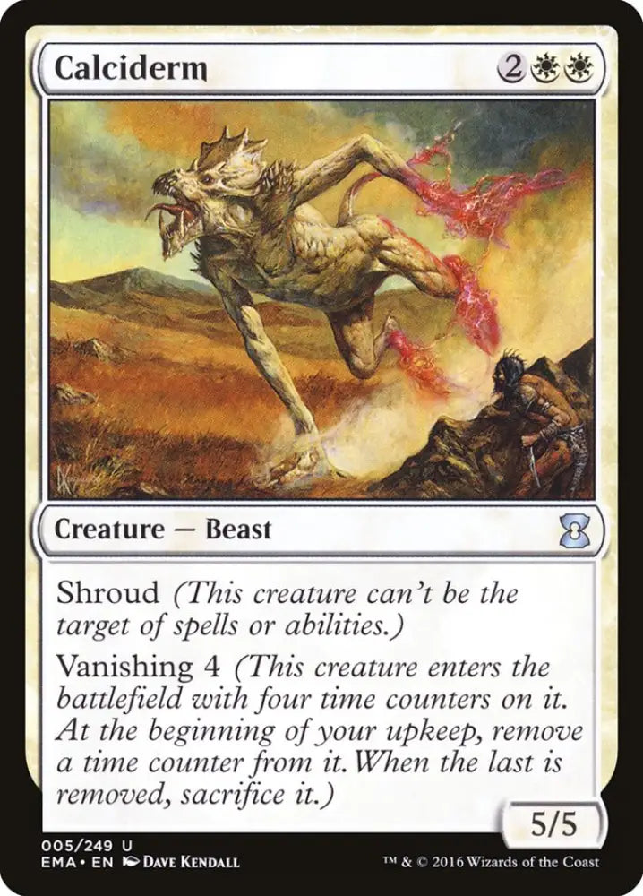 Calciderm [Eternal Masters] - MTG Single