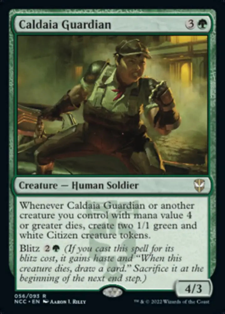 Caldaia Guardian [Streets of New Capenna Commander] - MTG Single