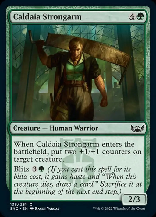 Caldaia Strongarm [Streets of New Capenna] - MTG Single