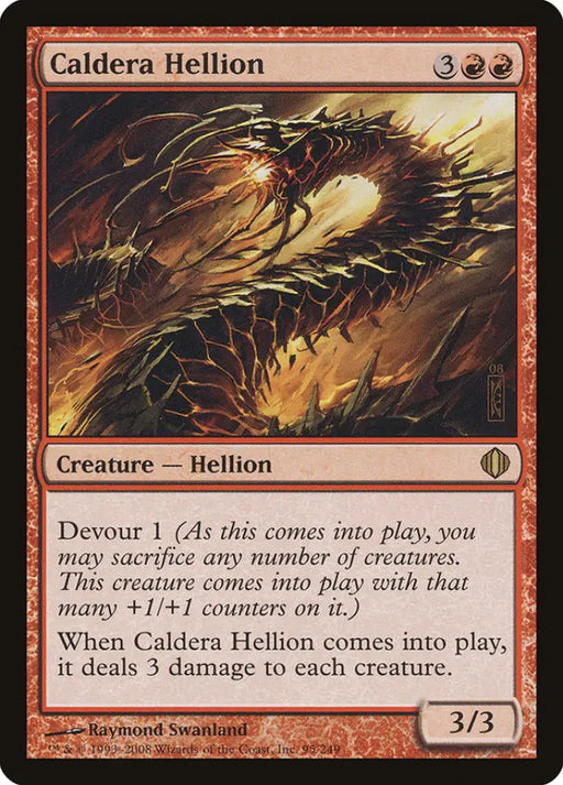 Caldera Hellion [Shards of Alara] - MTG Single