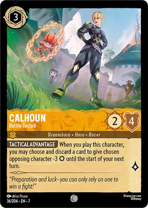 Calhoun - Battle-Tested (36/204) [Archazia’s Island] - Lorcana Single