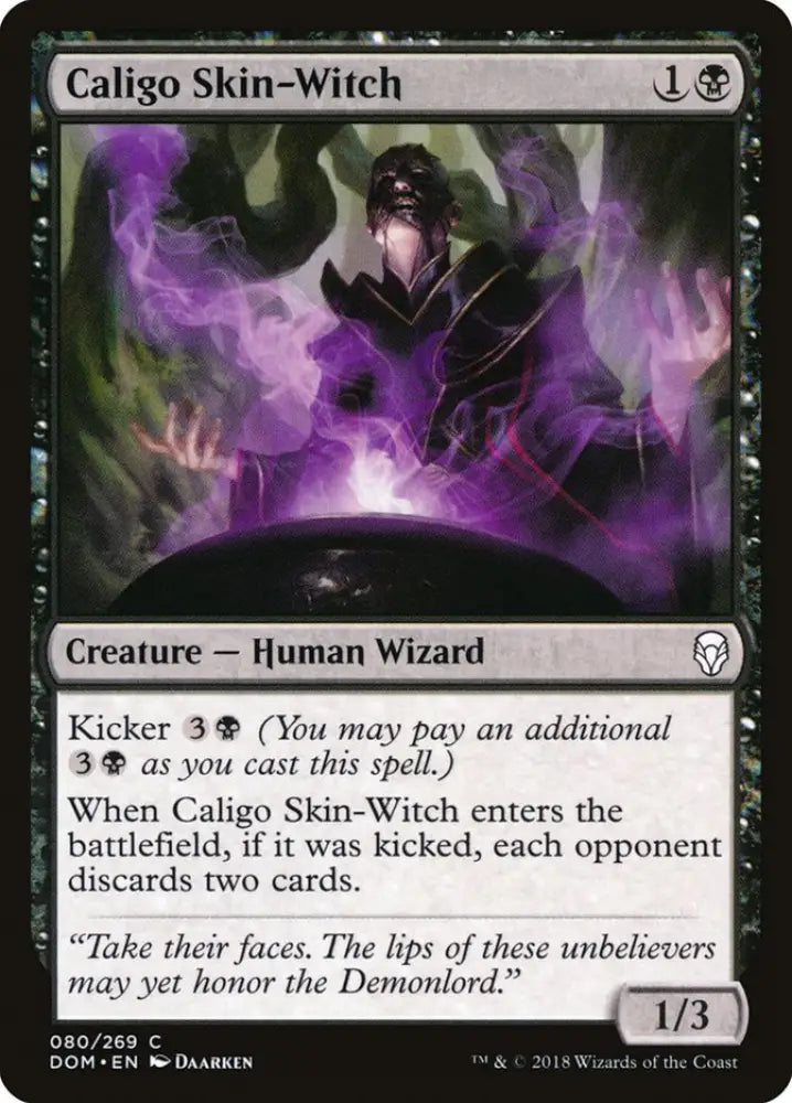 Caligo Skin-Witch [Dominaria] - MTG Single