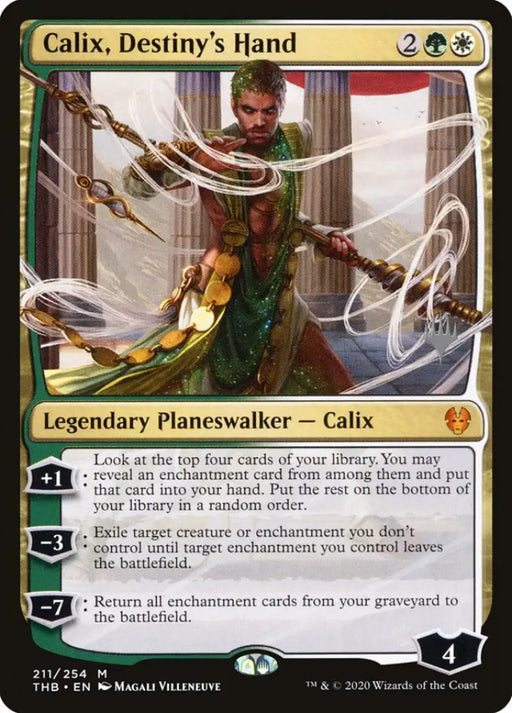 Calix Destiny’s Hand (Promo Pack) [Theros Beyond Death Promos] - MTG Single