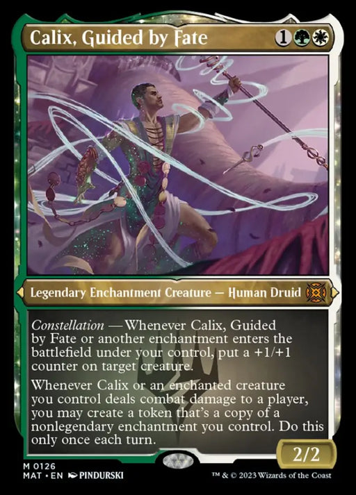 Calix Guided by Fate (Foil Etched) [March of the Machine: The Aftermath] - MTG Single