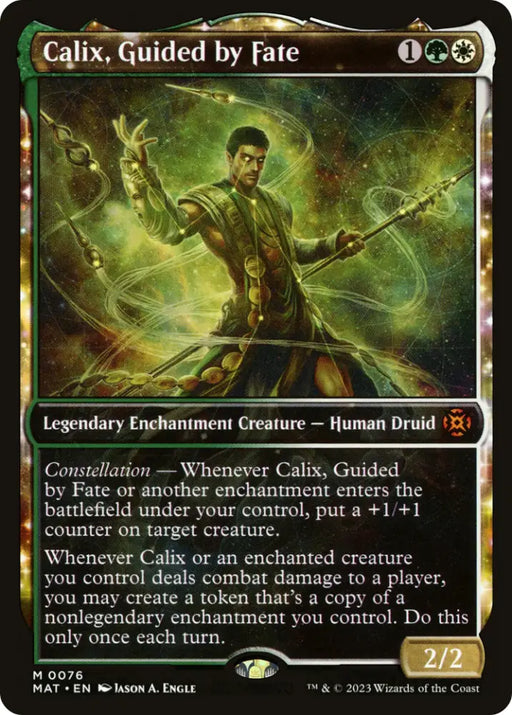 Calix Guided by Fate (Showcase) [March of the Machine: The Aftermath] - MTG Single