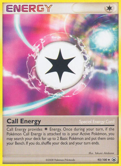 Call Energy (92/100) [Diamond & Pearl: Majestic Dawn] - Pokemon Single