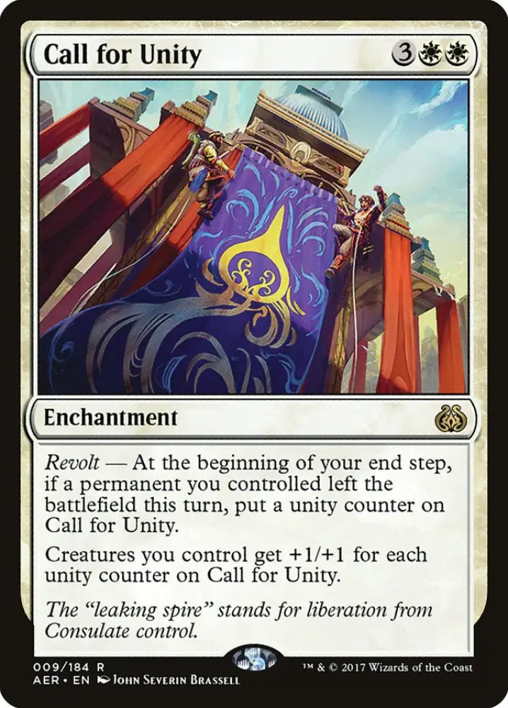 Call for Unity [Aether Revolt] - MTG Single