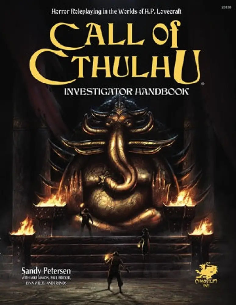 Call of Cthulhu 7th Edition Investigator Handbook - Role Playing Game