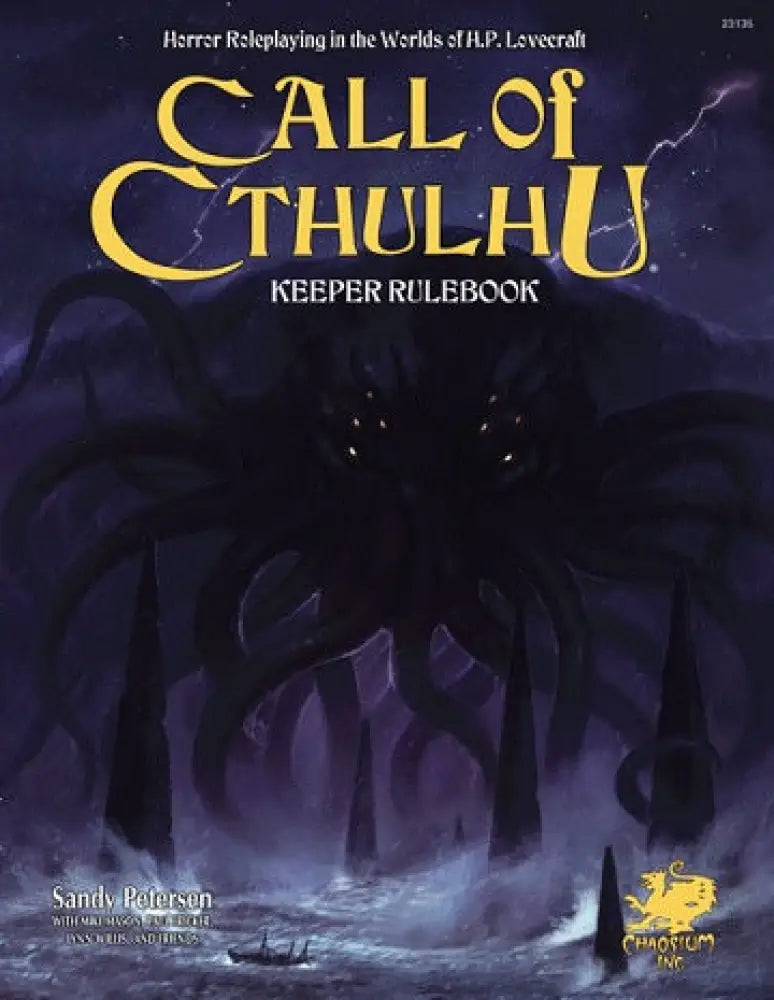 Call of Cthulu 7th Edition Keeper Rulebook Hardcover (EN) - Role Playing Game