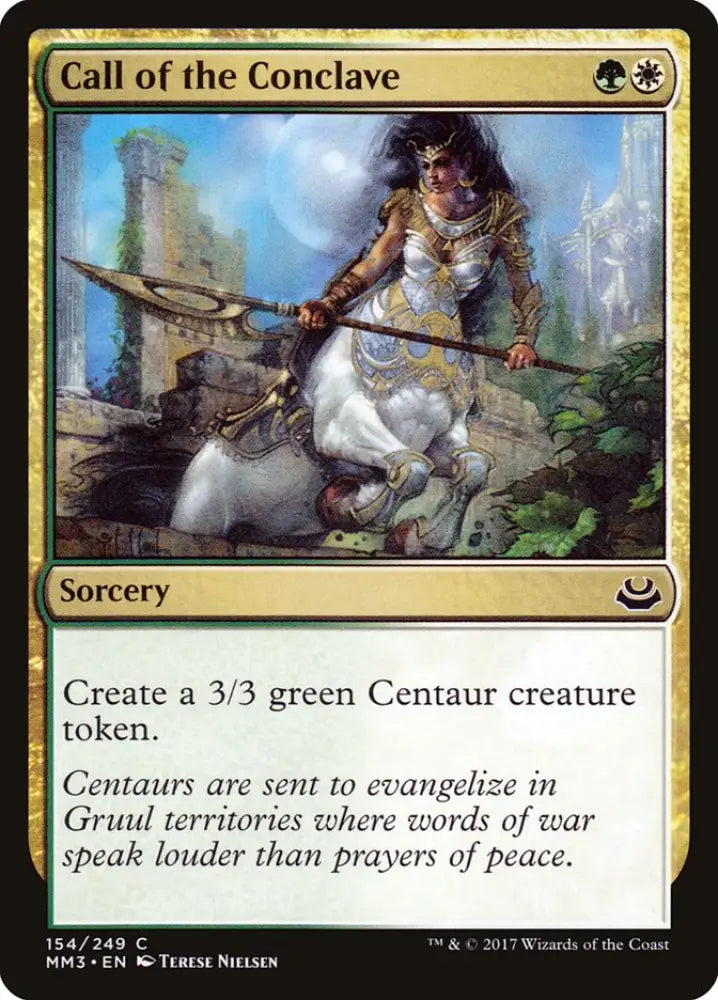 Call of the Conclave [Modern Masters 2017] - MTG Single