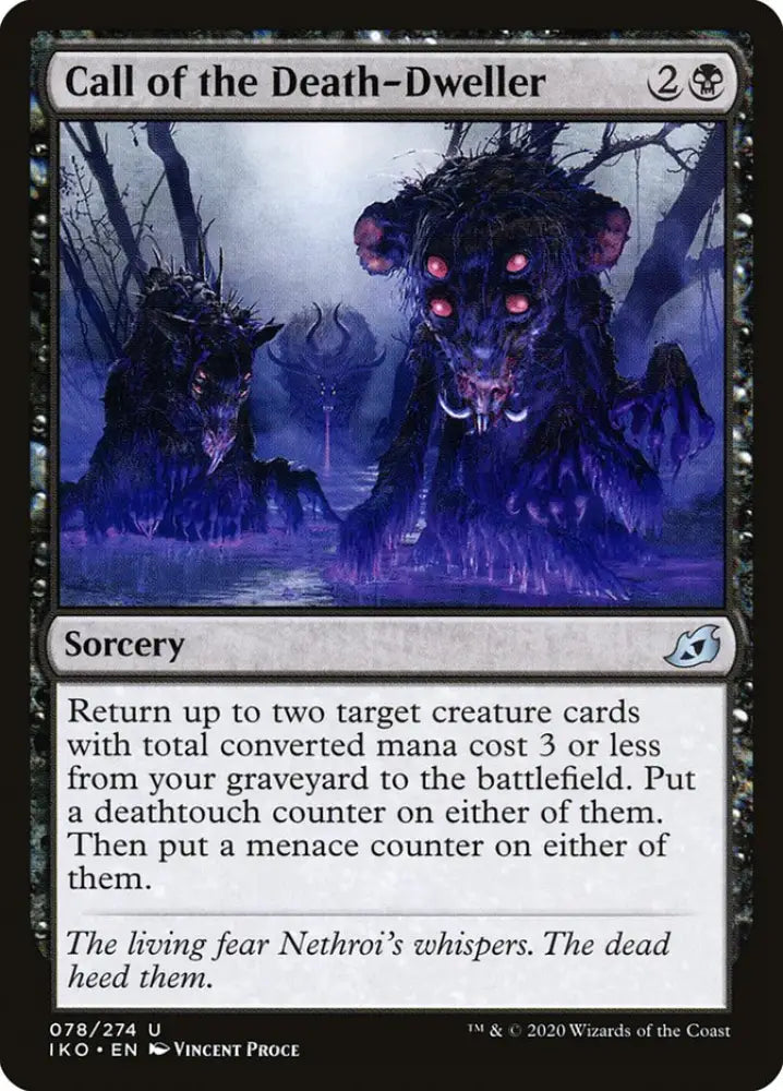 Call of the Death-Dweller [Ikoria: Lair of Behemoths] - MTG Single
