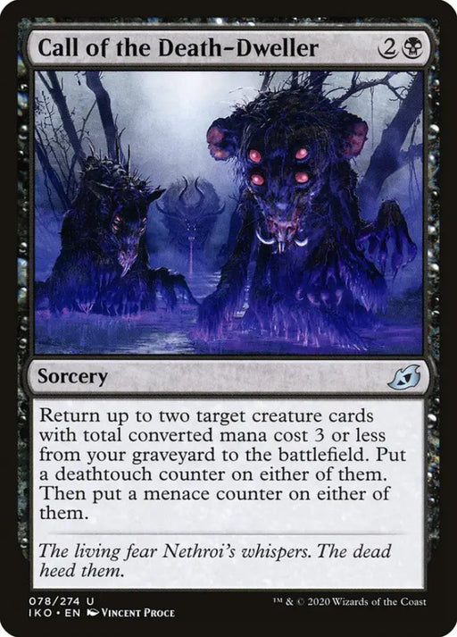 Call of the Death-Dweller [Ikoria: Lair of Behemoths] - MTG Single