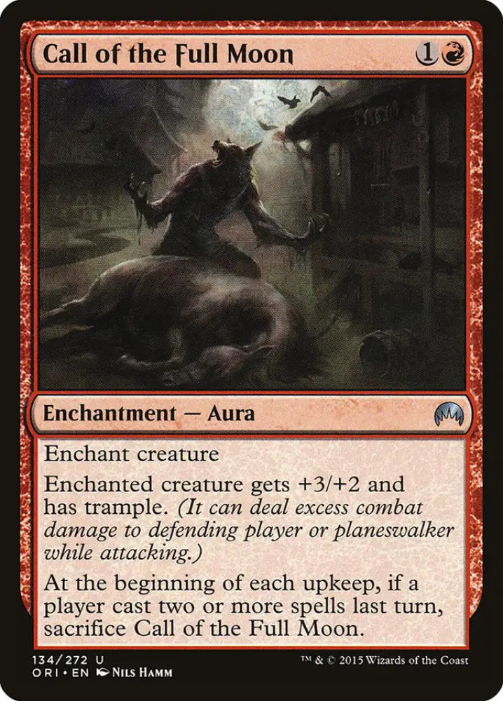 Call of the Full Moon [Magic Origins] - MTG Single