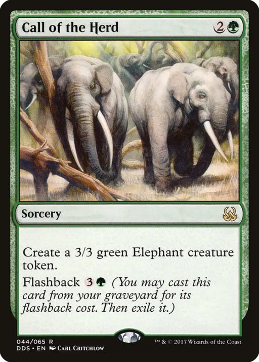 Call of the Herd [Duel Decks: Mind vs. Might] - MTG Single