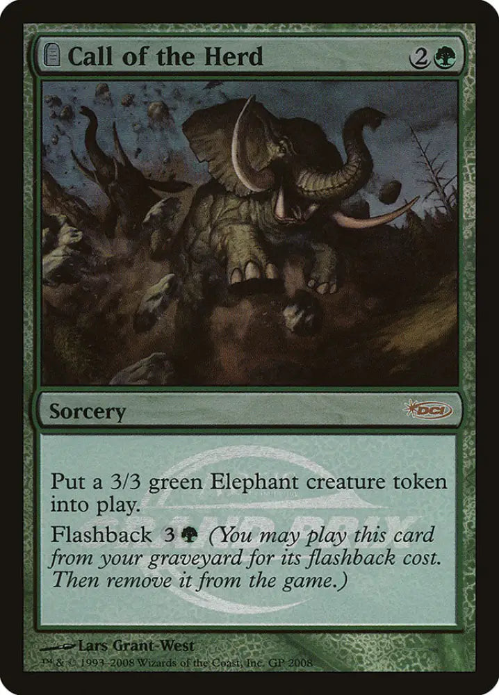 Call of the Herd (Grand Prix) [Grand Prix Promos] - MTG Single
