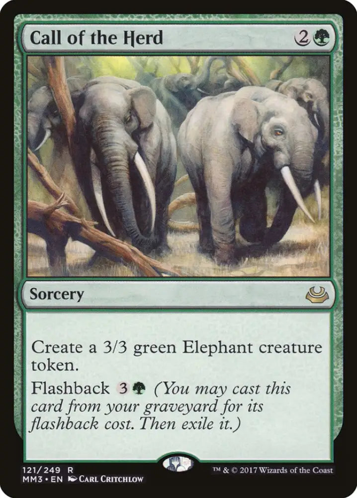 Call of the Herd [Modern Masters 2017] - MTG Single