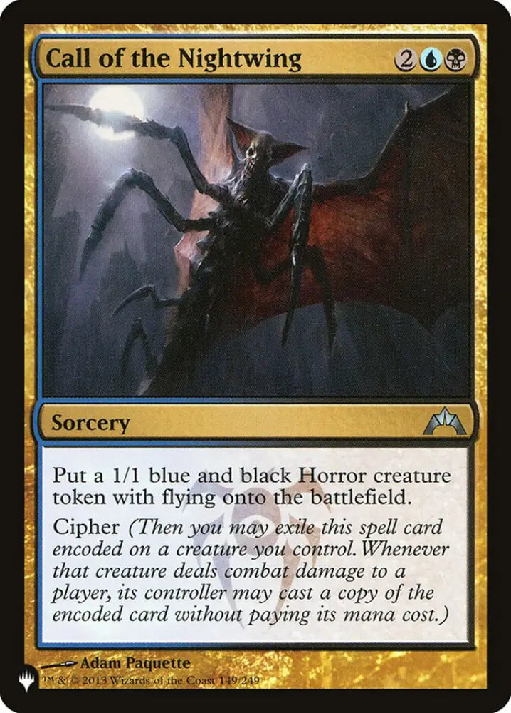 Call of the Nightwing [The List] - MTG Single