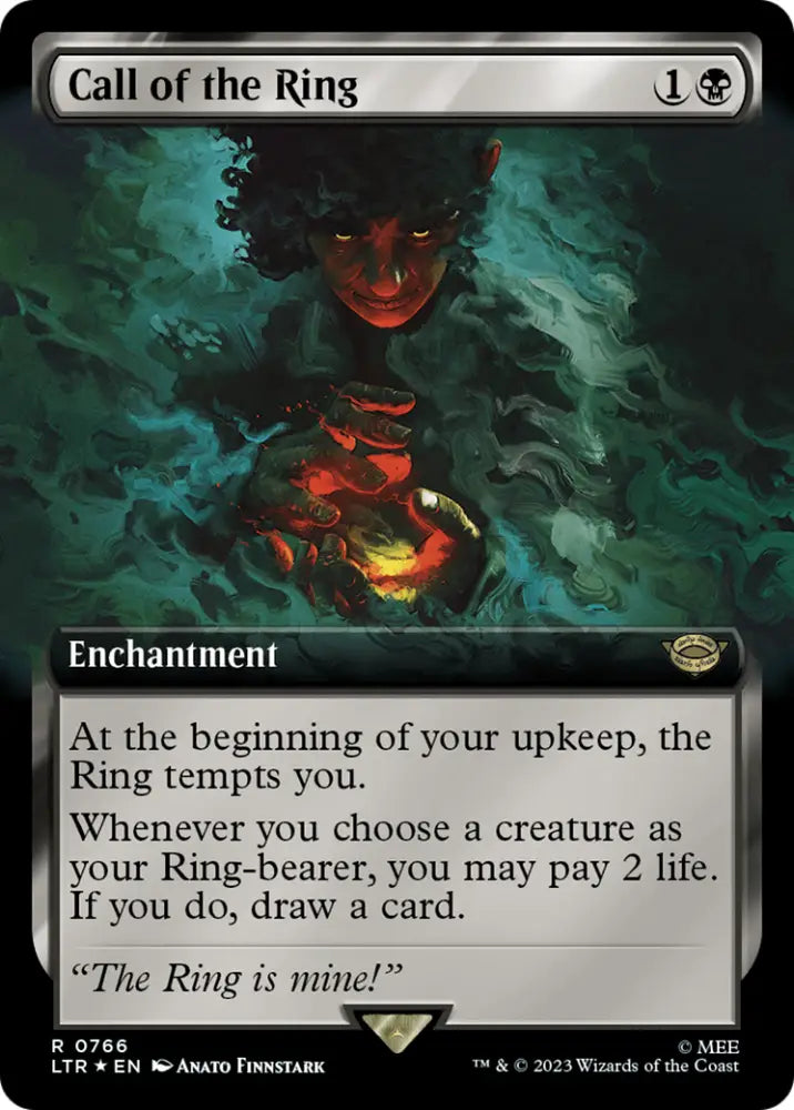 Call of the Ring (Extended Art) (Surge Foil) [The Lord of the Rings: Tales of Middle-Earth] - MTG Single