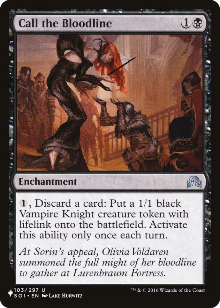 Call the Bloodline [The List] - MTG Single