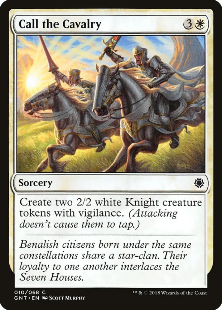 Call the Cavalry [Game Night 2018] - MTG Single