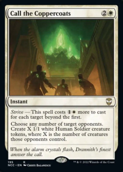 Call the Coppercoats [Streets of New Capenna Commander] - MTG Single