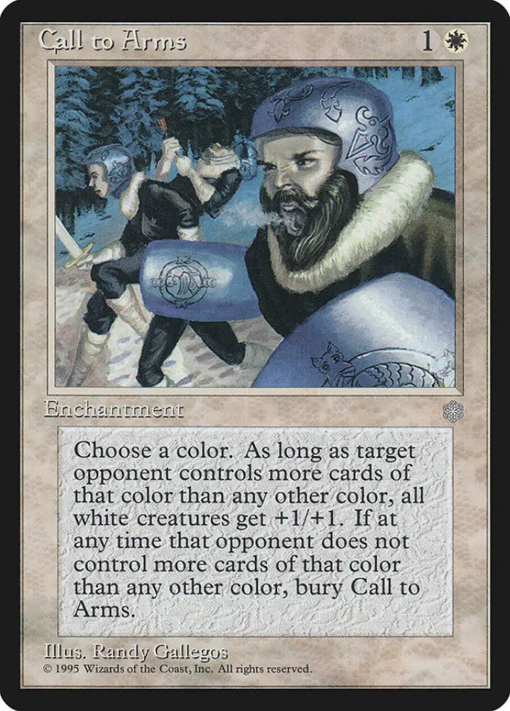 Call to Arms [Ice Age] - MTG Single