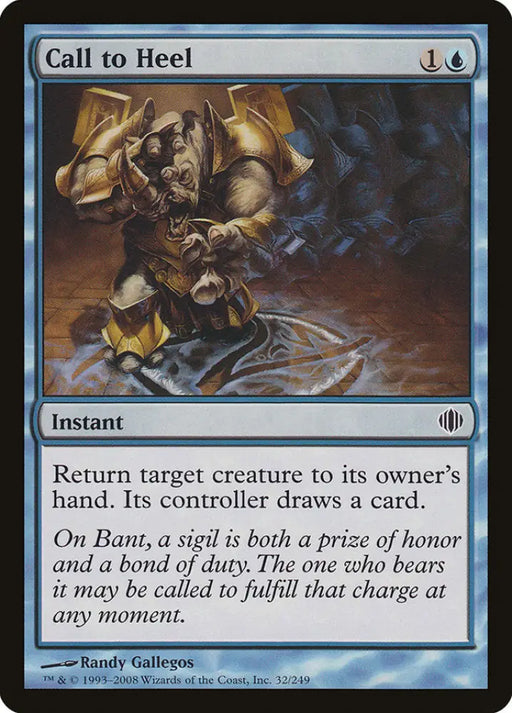 Call to Heel [Shards of Alara] - MTG Single